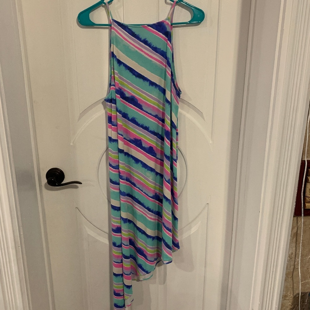 EUC Lilly Pulitzer Magnolia Asymmetrical Dress - Picture 3 of 3